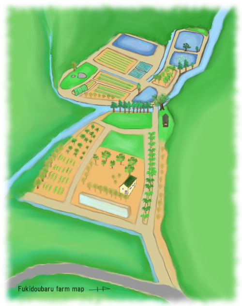 フキドウバル農園マップ